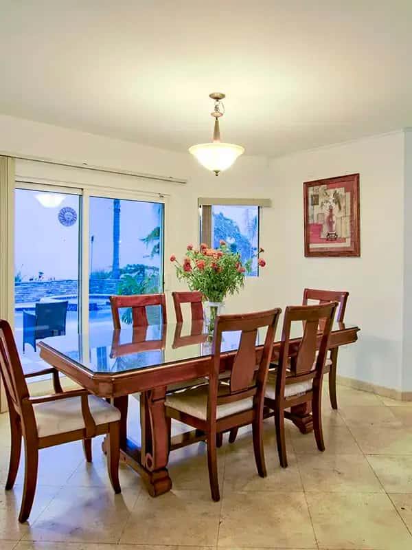 twilight dining room glass table chairs