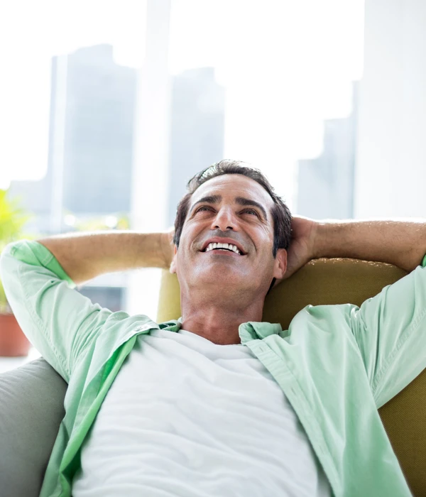 twilight marijuana man laying couch head hands
