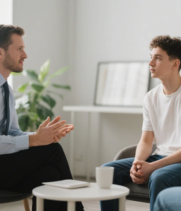 twilight therapy man sitting couch